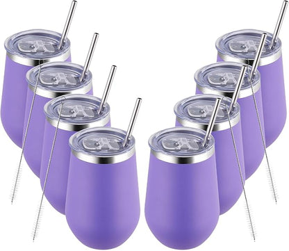 MEWAY 12oz Stainless Steel Wine Tumbler by MEWAY