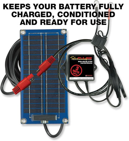 PulseTech SolarPulse Solar Battery Charger Maintainer, 3 Watt - Image 6