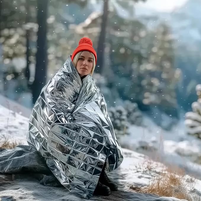 Altland 10 Pack of Emergency Blankets - Image 4