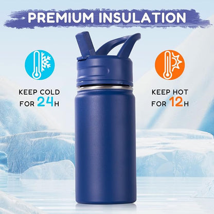 12oz Kids Water Bottle for School, Toddler Bottles - Image 5