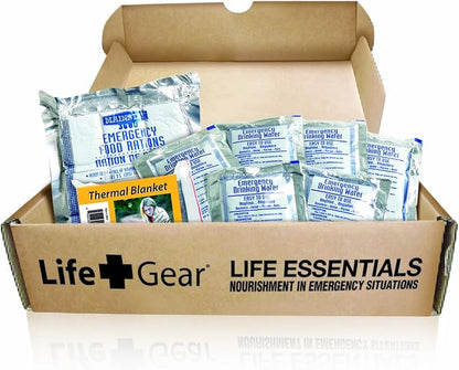 Life Gear - LG329 Emergency Food, Water & Thermal blanket by LifeGear