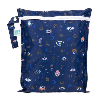 Bumkins Waterproof Wet Bag for Baby, Swim Suit, Cloth Diapers, Pump Parts by Bumkins