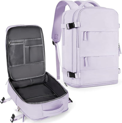 coowoz Large Travel Backpack For Women Men, Carry On Flight Approved, Hiking by coowoz