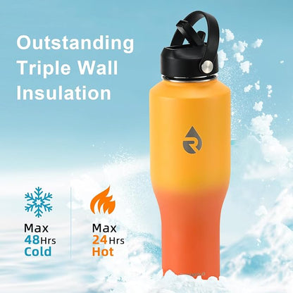 RAYMYLO 40 oz Insulated Water Bottle - Image 3