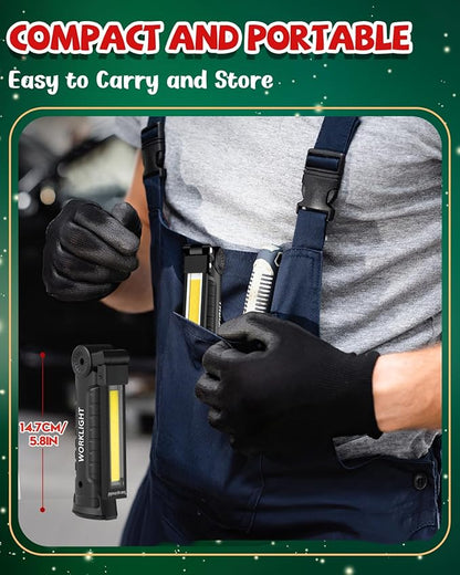 Coquimbo Tool Gifts for Men Him, Rechargeable LED Work Lights Grill Light - Image 6