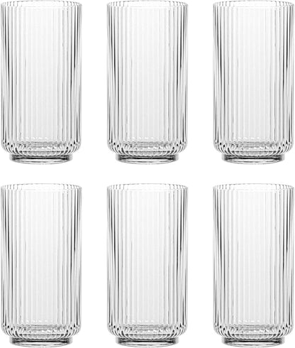 Abode Homewares Mesa 22 oz Durable Acrylic Jumbo Drinking Glasses, by AbodeHomewares-TheDesignDestinationforTabletopDrinkwareKitchenandPet
