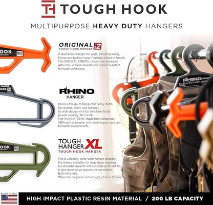 Tough Hook Original Heavy Duty Hangers – The Superhero of Hangers USA-Made - Image 6