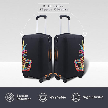 Explore Land Travel Luggage Cover Suitcase Protector Fits 18-22 Inch Case - Image 2