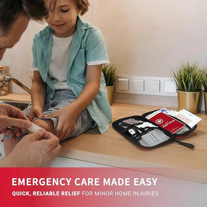 @AL21 All-Purpose First Aid Kit 184 Pieces, Emergency Kit - Image 3
