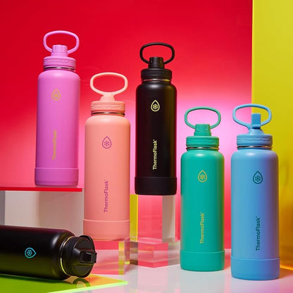 ThermoFlask 40 oz Double Wall Vacuum Insulated Stainless Steel Water Bottle - Image 5