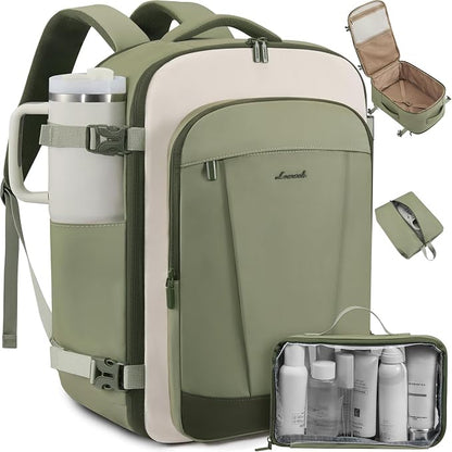 LOVEVOOK 40L Travel Backpack for Women & Men, Airline Approved Carry On Backpack by LOVEVOOK