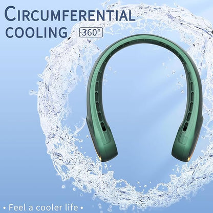 FrSara Bladeless Neck Fan, Strong Wind, Adjustable, 360° Cooling, Super Quiet - Image 5