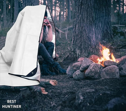 Heavy Duty Survival Blanket -Multifunctional Reflective Tarp Thermal Blanket - Image 4