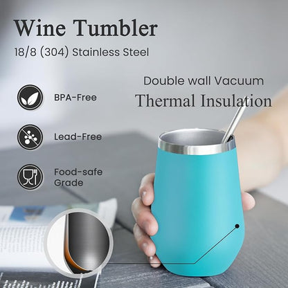 MEWAY Stemless 12oz Insulated Wine Tumbler - Image 2