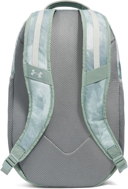 Under Armour Unisex Hustle 6.0 Backpack, Silica Green/Hydro Green, One Size - Image 2