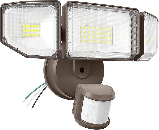 Abovizo 85W LED Security Lights Motion Sensor Light Outdoor, 8500LM Dusk to Dawn by Abovizo