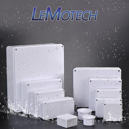 LeMotech Junction Box, Electrical Box IP65 Water Resistant Dustproof ABS - Image 8