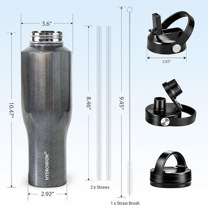 HYDROWION 40 oz Insulated Water Bottle - Image 4