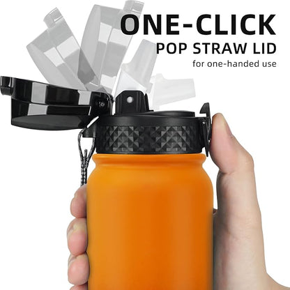 Fanhaw 20 oz Insulated Stainless Steel Water Bottle - Image 2