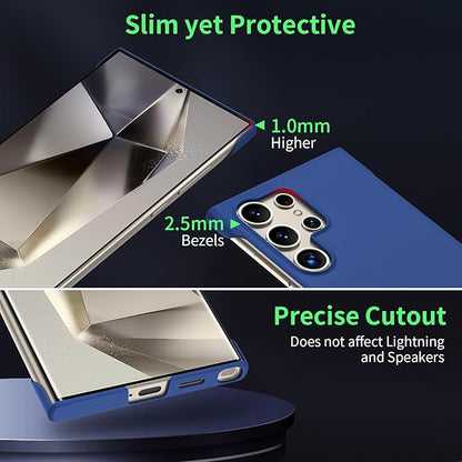 GRECAZO Slim Borderless for Samsung Galaxy S24 Ultra Phone Case 6.8" Ultra-Thin - Image 5