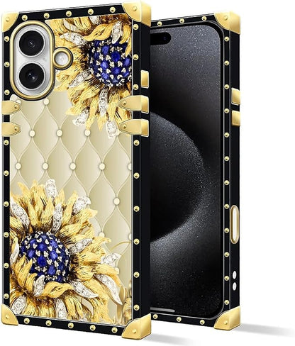 for iPhone 17 Case Luxury Golden Decoration - Image 2