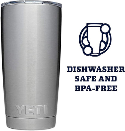 YETI Rambler 20 oz Stainless Steel Vacuum Insulated Tumbler w/MagSlider Lid - Image 4