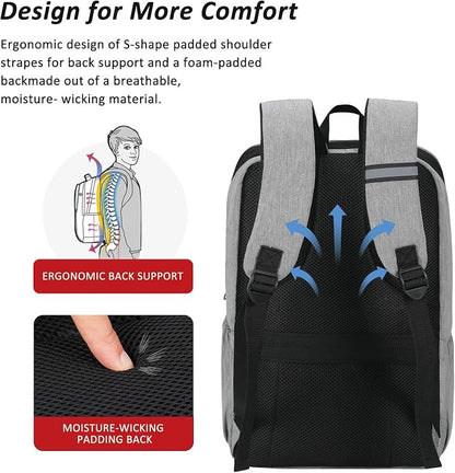 MAXTOP Deep Storage Laptop Backpack Business Anti-theft Backpacks College - Image 4