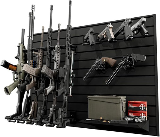 Hold Up Displays Gun Wall Mount Display, Modular Tactical Wall by HoldUpDisplays