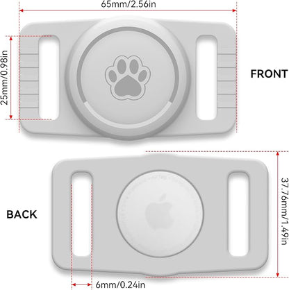 GOCII for Airtag Dog Collar Holder 2 Pack, Waterproof Dog Collar Holder for - Image 4