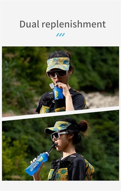AONIJIE 250ML/350ML/500ML/600ML Portable TPU Soft Water Bottle Folding Soft - Image 9