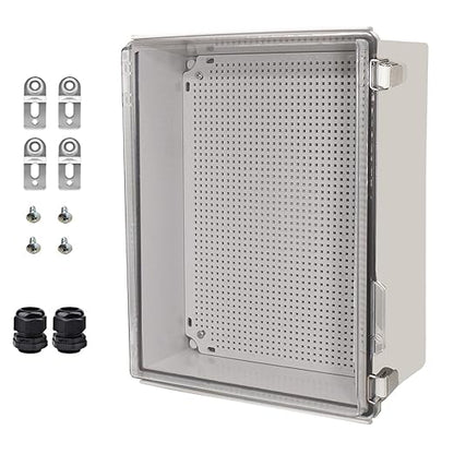 Waterproof Electrical Box Junction Box Weatherproof IP67 ABS Plastic Enclosure by YETLEBOX