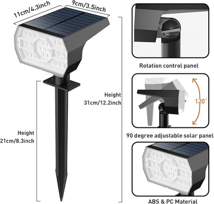NYMPHY Solar Color Changing Lights, 7 Lighting Modes Solar Lights Outdoor - Image 5