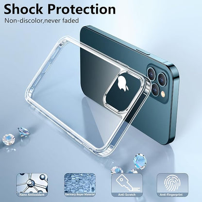 SPIDERCASE Deigned for iPhone 12 Pro Max Case, Slim Shockproof Phone Cases - Image 3
