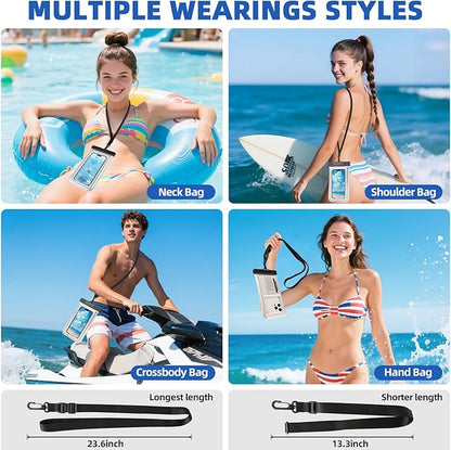 Waterproof Phone Pouch, IP68 Floating Waterproof Phone Case, Dry Bag Beach - Image 3