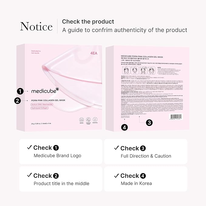 medicube Jelly Gel Mask with Salmon DNA PDRN Pink Collagen | Overnight Face Mask - Image 2