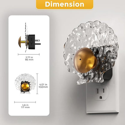 L LOHAS LED Shell Night Light, Night Lights Plug into Wall, Dimmable - Image 6