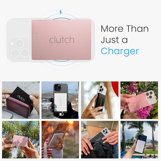 Clutch Pro – World's Thinnest iPhone Charger – Portable Power Bank 5000mAh – - Image 7