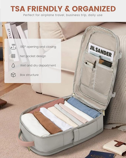 LOVEVOOK Travel Backpack For Women Flight Approved, 50L Carry On Backpack - Image 5
