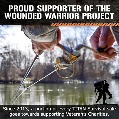 TITAN Survival Patented Paracord 550 - 25ft - Image 7