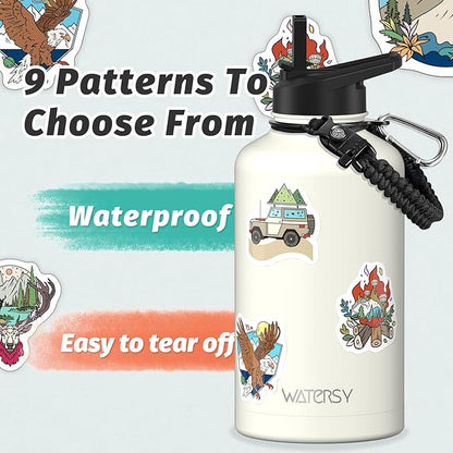 64oz Insulated Water Bottle, BPA Free&Leak Proof, Half Gallon Stainless Steel - Image 4
