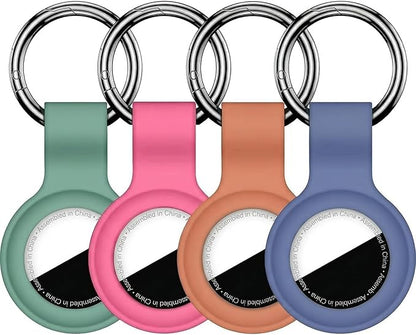 Linsaner Case for AirTag 2nd Gen & 1st Gen, Silicone Holder Keychain Key Ring by Linsaner
