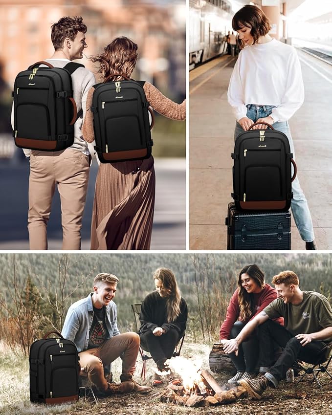 LOVEVOOK Travel Backpack For Women Flight Approved, 50L Large Carry On Backpack - Image 7