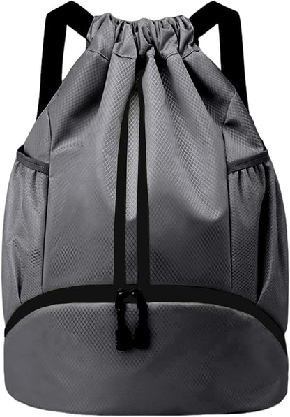 JELUTAR Drawstring Backpack Gym Bag by JELUTAR