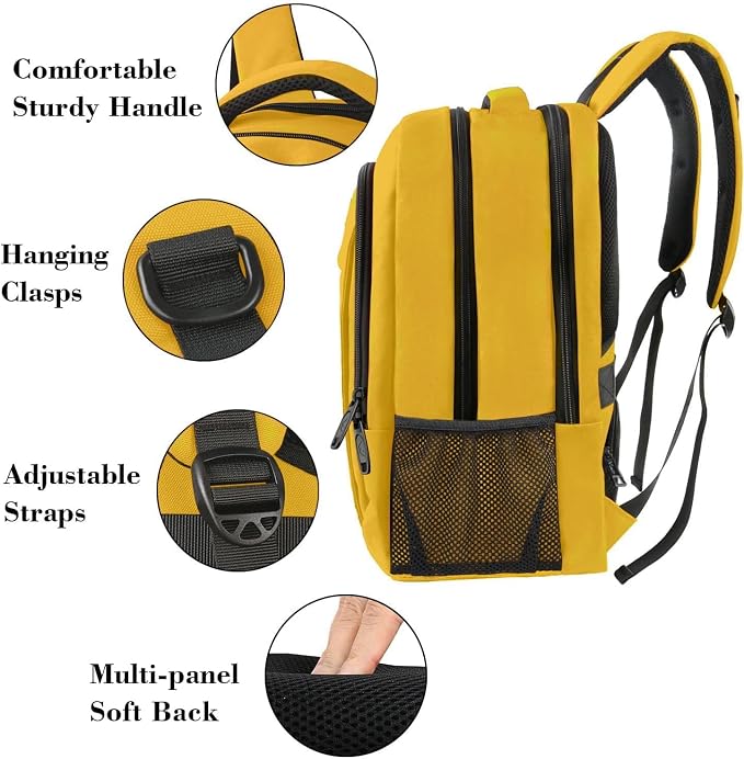 MATEIN Travel Laptop Backpack, Sturdy Anti Theft College School Backpack - Image 6
