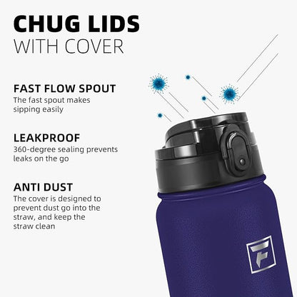 Fanhaw 32 Oz Insulated Stainless Steel Vacuum Water Bottle - Image 4
