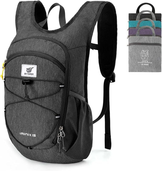 SKYSPER 15L/20L Foldable Hiking Backpack Lightweight Packable Travel Daypack by SKYSPER