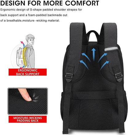 MAXTOP Deep Storage Laptop Backpack Business Anti-theft Backpacks College - Image 7