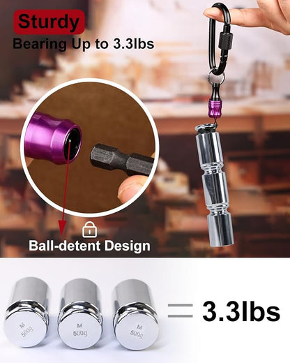 katerk 6pcs Bit Holder with Carabiner Socket - Image 3