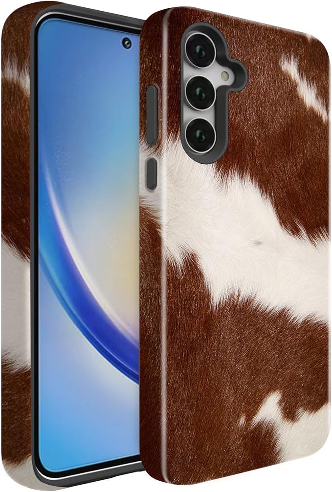 Compatible for Samsung Galaxy A56 5G Case, Dual Layer Heavy Duty 2 in 1 by BSMOSPER
