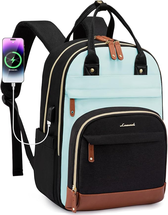 LOVEVOOK Backpack for Women, Laptop Backpack Women, Fits 15.6 Inch Laptop Bag by LOVEVOOK